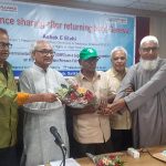 সুইজারল্যান্ডে প্রবীণ সম্মেলন শেষে সাতক্ষীরায় অধ্যক্ষ আশেক-ই-এলাহীর সম্মাননা