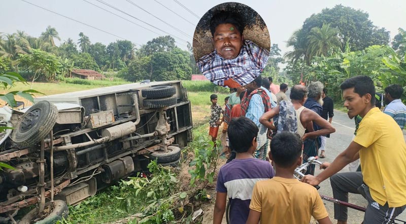 তালায় পিকআপ-মোটরসাইকেল সংঘর্ষে নিহত ২
