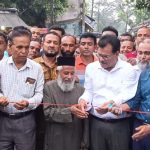 তালায় মহান্দী-কাশিমনগর ভায়া খলিলনগর সড়কের পুনঃসংস্কার কাজের উদ্বোধন