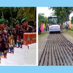 সাতক্ষীরায় ৭৩ কোটি ৭৫ লক্ষ টাকার মাদকদ্রব্য ধ্বংস করলো ৩৩ বিজিবি