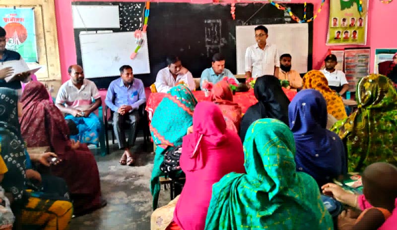 সদরের জোড়দিয়া শেখপাড়া সরকারি প্রাথমিক বিদ্যালয়ের ম্যানেজিং কমিটির প্রথম সভা