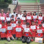 সাতক্ষীরায় মাসব্যাপী সাঁতার প্রশিক্ষণ শেষে সমাপনী ও সনদ বিতরণ