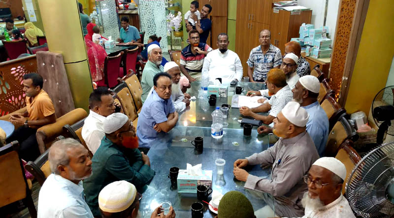 মধুবাগ আবাসিক এলাকা উন্নয়ন কমিটির মাসিক সভা অনুষ্ঠিত