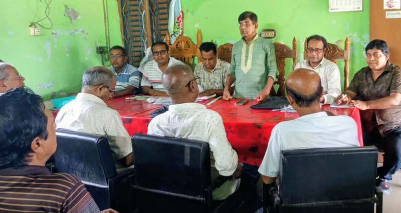 শ্রীকৃষ্ণের জন্মাষ্টমী উদযাপন উপলক্ষে কালিগঞ্জে পূজা উদযাপন পরিষদের প্রস্তুতির সভা