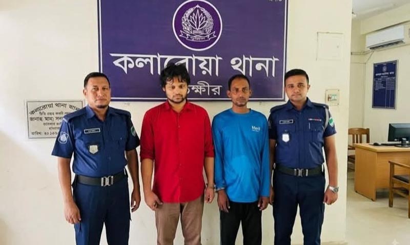 কলারোয়ায় পুলিশের অভিযানে গ্রেফতার-২