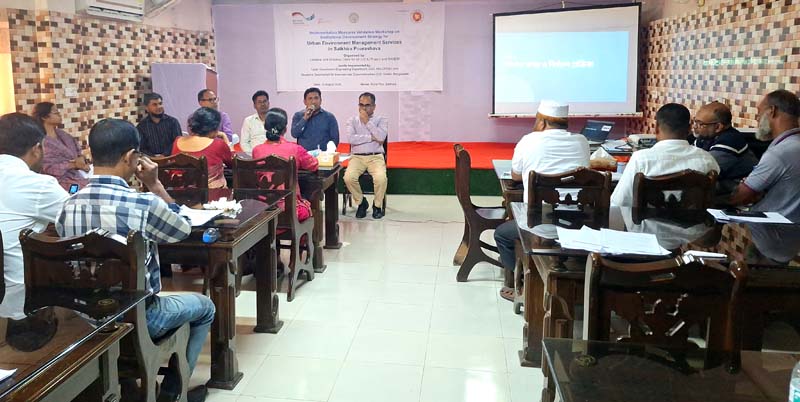 পৌরসভার বর্জ্য, ড্রেনেজ, জলাশয়, সবুজ এলাকা, পরিবেশ ও জনস্বাস্থ্যের উন্নয়নে যথাযথ সমন্বয় দাবি সকলের