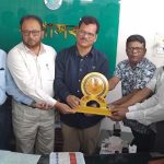 জেলা পরিষদের প্রশাসক হাবিবুল ইসলাম এর সাথে বাকশিস নবনির্বাচিত নেতৃবৃন্দের সৌজন্য সাক্ষাৎ