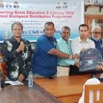 রোটারী ক্লাবের উদ্যোগে  উদ্যোগেঅসচ্ছল-মেধাবী শিক্ষার্থীদের মাঝে ব্যাগ ও শিক্ষা উপকরণ বিতরণ