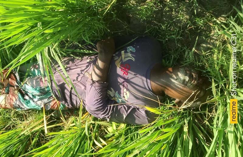 শ্যামনগরে নিখোঁজের চার দিন পর ধানক্ষেত থেকে মনোরঞ্জনের মরদেহ উদ্ধার