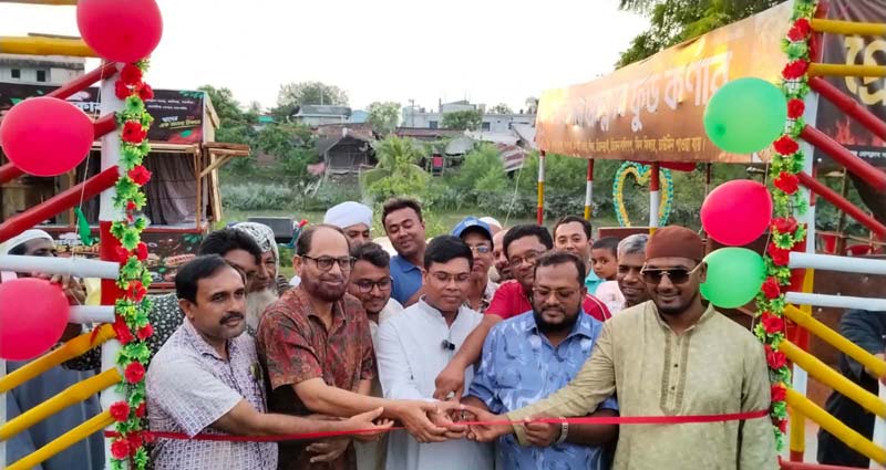 কালিগঞ্জ প্রেসক্লাব ফুড কর্ণারের শুভ উদ্বোধন করলেন ওসি শাহিন