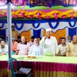 কালিগঞ্জের দক্ষিণ শ্রীপুরে দুর্গাপূজার মণ্ডপ পরিদর্শনে সাবেক এমপি কাজী আলাউদ্দিন