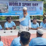 সাতক্ষীরায় বিশ্ব স্পাইন ডে পালিত, মেরুদণ্ডের চিকিৎসা সহজলভ্য করার আহ্বান