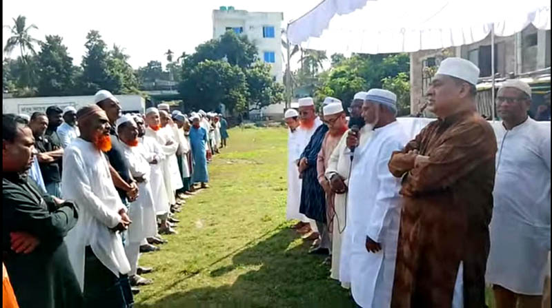 সুলতানপুর পারিবারিক কবরস্থানে চিরনিদ্রায় শায়িত হলেন শেখ নুরুল হক