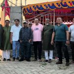 শারদীয় দুর্গোৎসবের শেষলগ্নে বাইনতলায় বন্ধু-স্বজনদের প্রাণের মেলবন্ধন