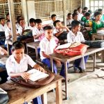 ভোমরা সরকারি প্রাথমিক বিদ্যালয়ে জলাবদ্ধতা নতুন ভবন নির্মাণের আবেদন